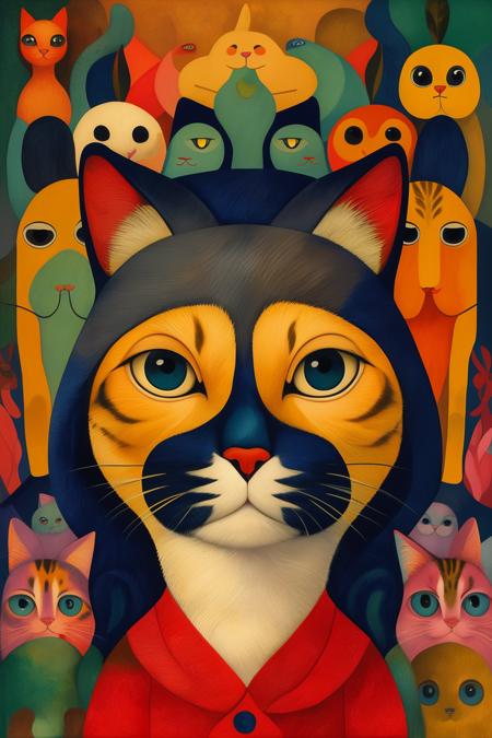 06293-2825992151-masterpiece,best quality,cat,illustration,_lora_tbh110-_0.9_,style of Tarsila do Amaral,.png